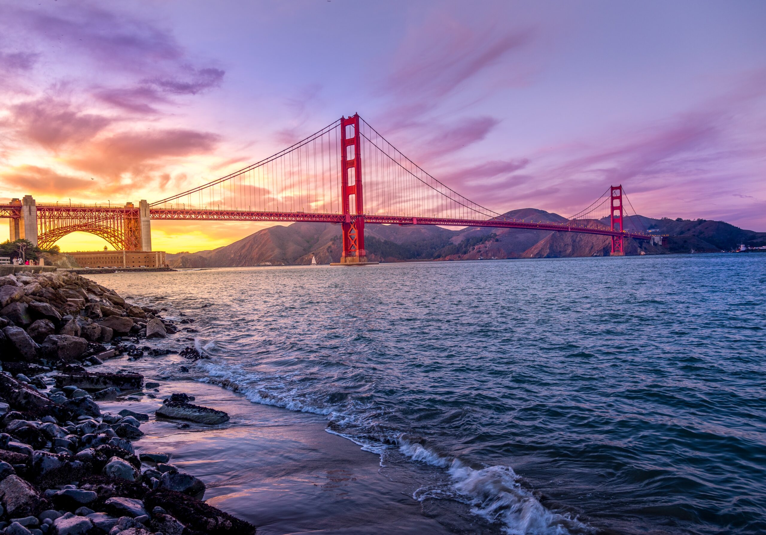 Golden Gate Bridge.