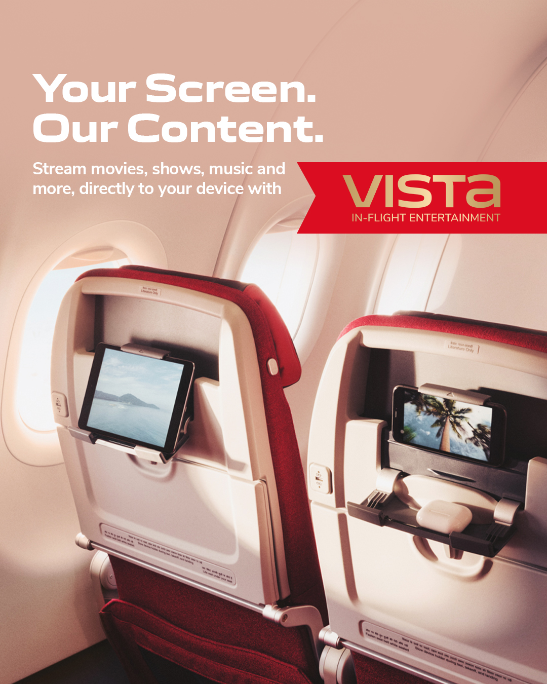 Air India unveils wireless inflight entertainment ‘Vista’