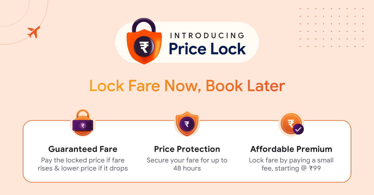 Ixigo introduces ‘Price Lock’ for flights – India’s Top Travel News Source: TravelBiz Monitor