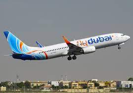 Flydubai participates at the Dubai Airshow with one of its Boeing 737 MAX 8 aircraft