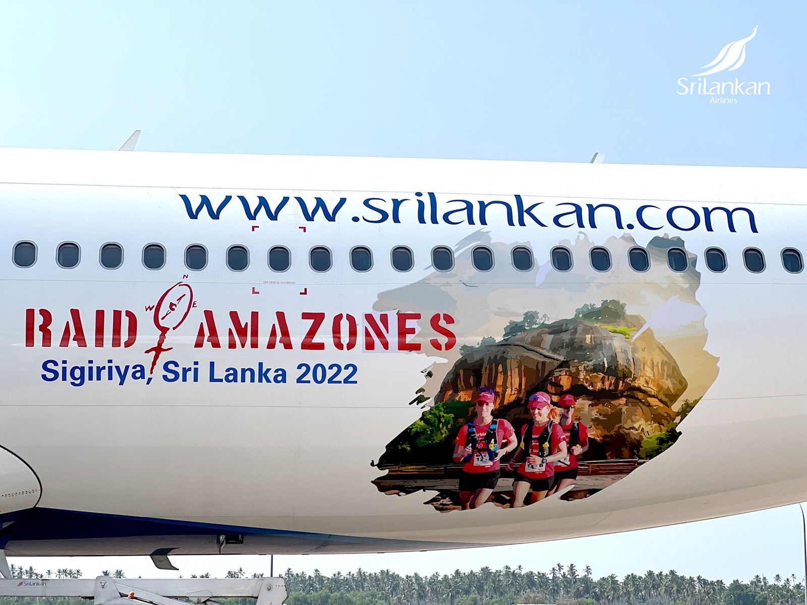 SriLankan Airlines adorns aircraft livery with ‘Raid Amazones 2022’ insignia