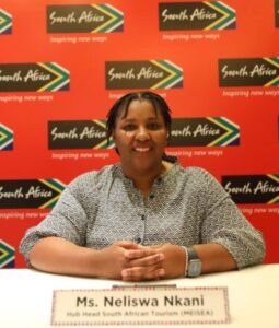 Neliswa Nkani, Hub Head, MEISEA, South African Tourism (SAT)