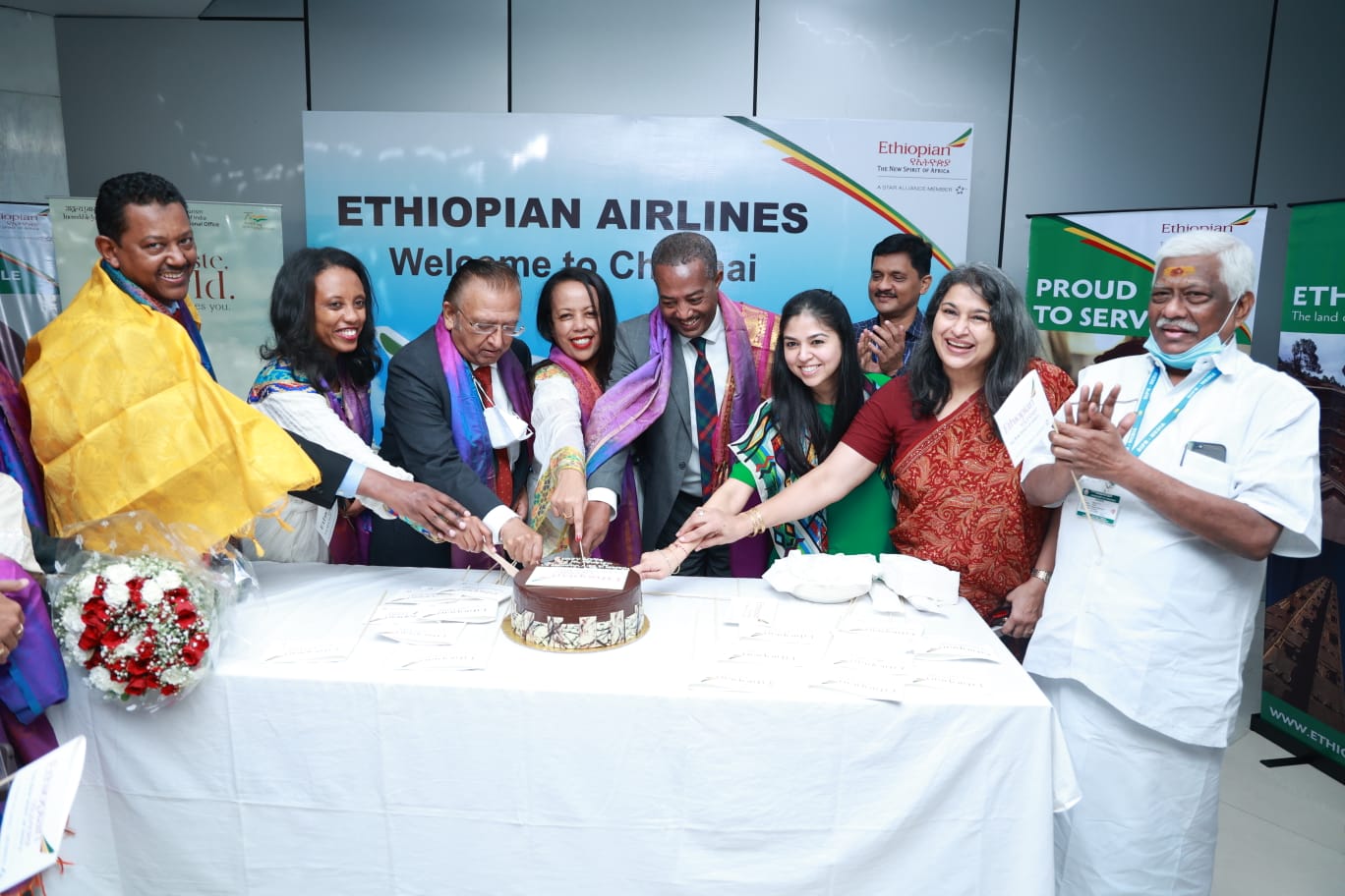 Ethiopian Airlines started flights to Chennai from Addis Ababa
