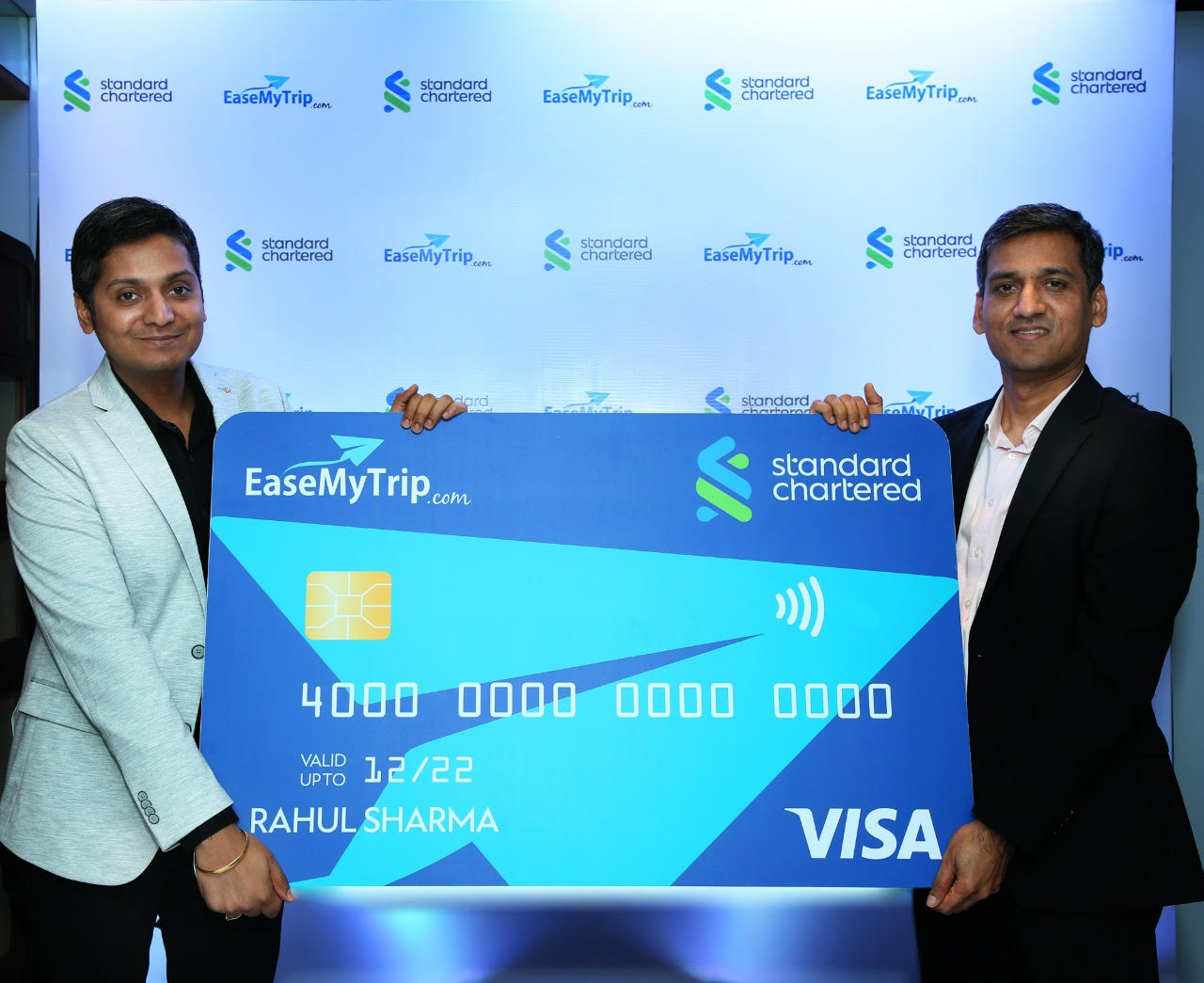 Standard Chartered and EaseMyTrip launch Co-branded Credit Card to offer host of benefits to cardmembers