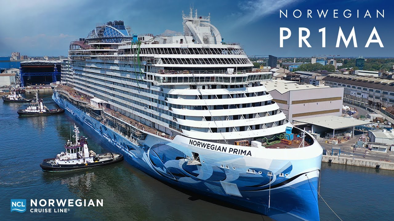 NCL takes delivery of Norwegian Prima
