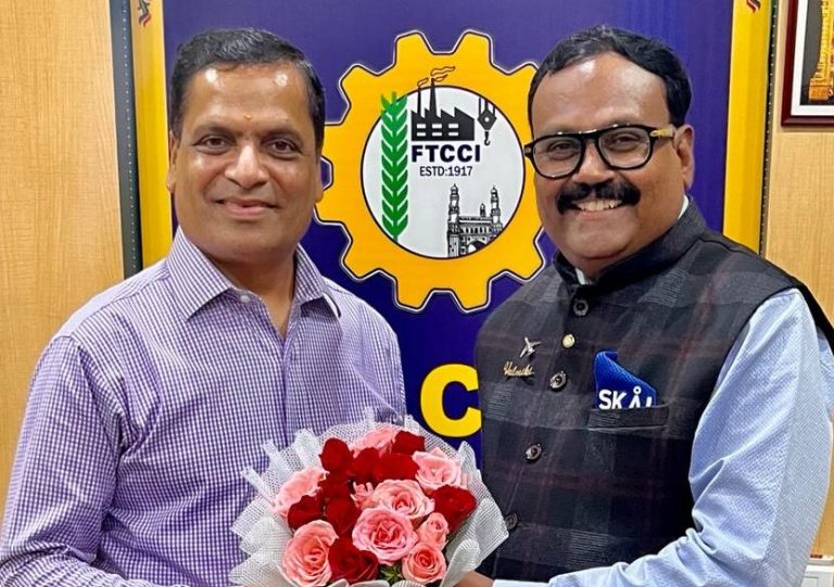 Valmiki Hari Kishan elected as the new Chairman of Tourism & MICE Committee of FTCCI – Federation of Telangana Chamber of Commerce and Industry