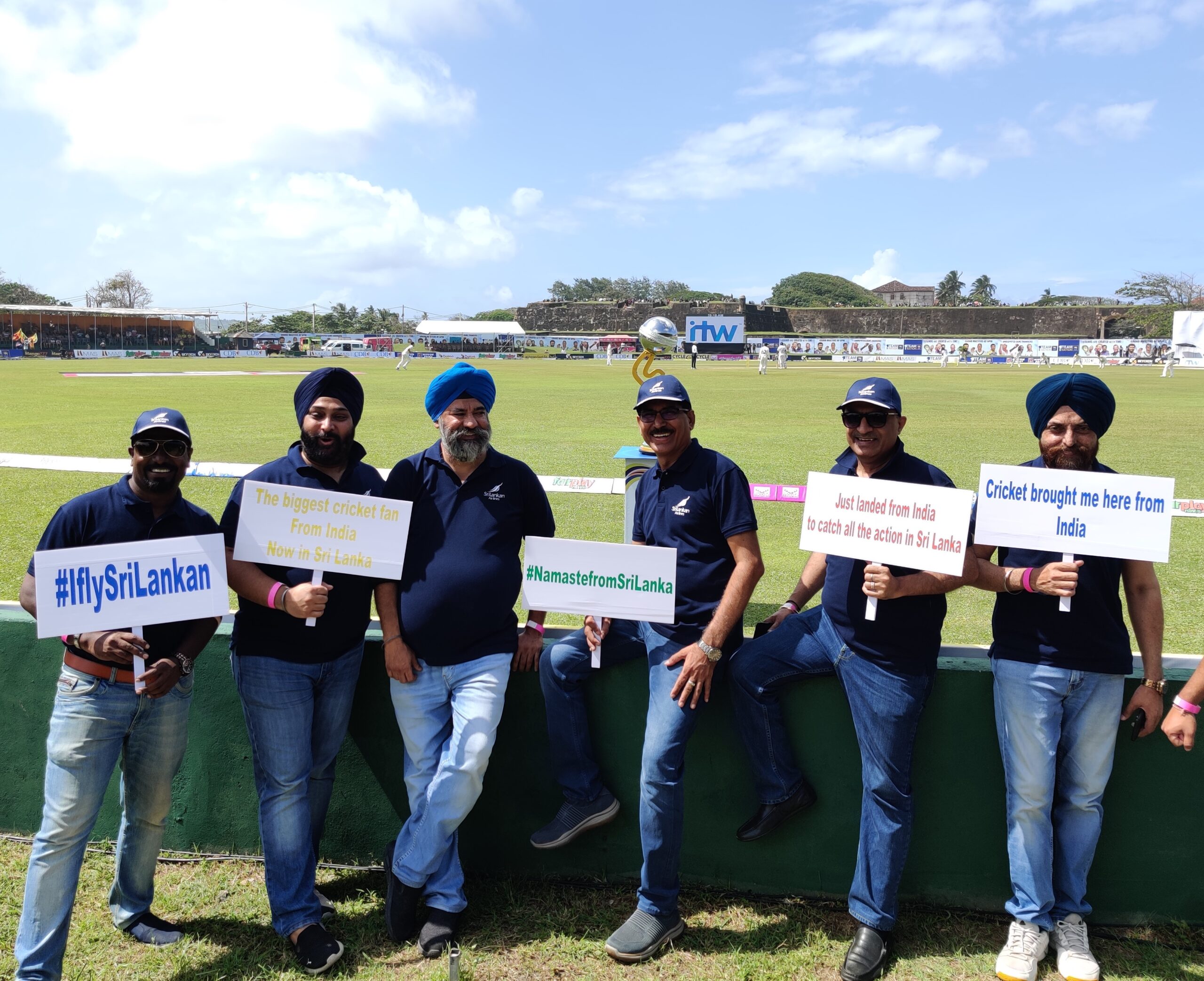 SriLankan Airlines welcomes Top Travel Agents and Elite Sports Influencers for the Sri Lanka Vs Australia Test Series