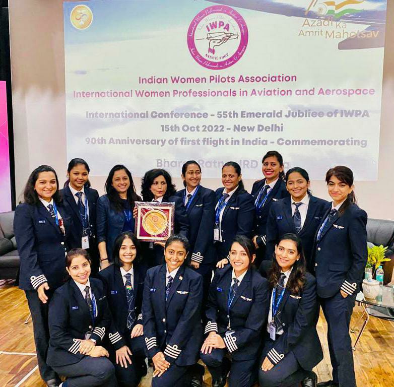 IWPA felicitates IndiGo for Women Empowerment in Aviation and Aerospace