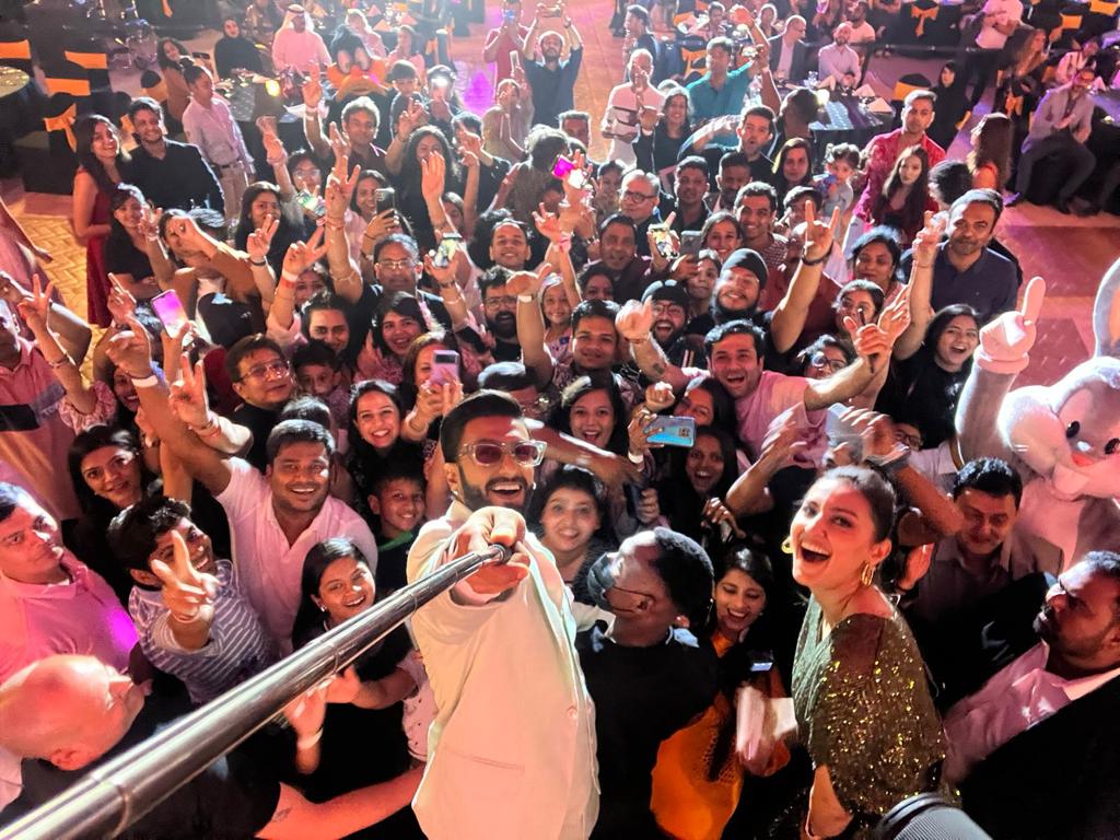 Winners of ‘Fly Me to Yas’ competition enjoy a holiday with Ranveer Singh