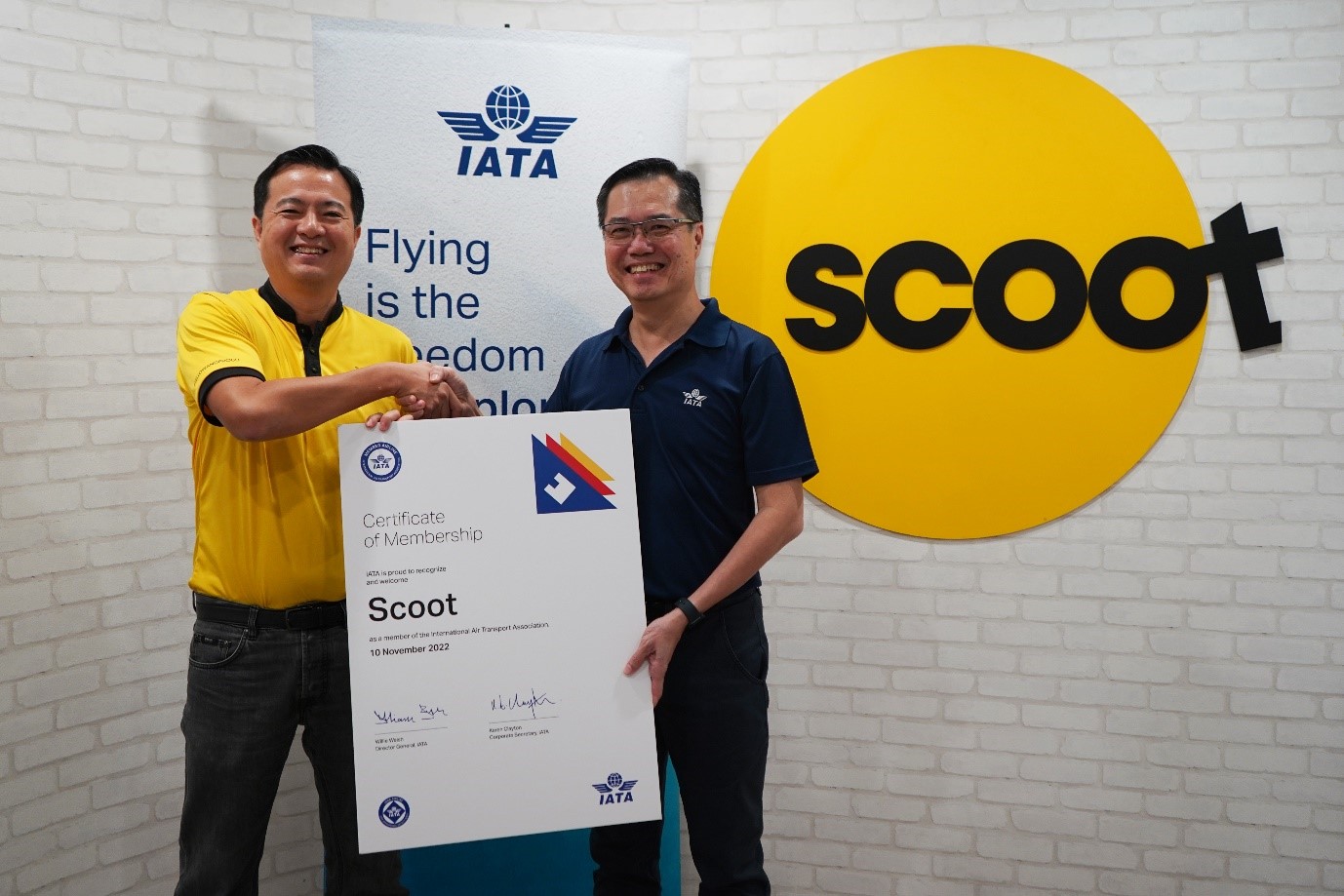 Scoot becomes a full IATA member