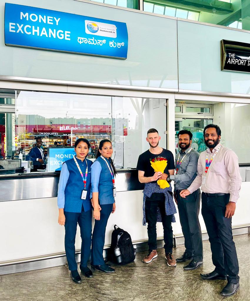 Thomas Cook India successfully completed first UPI-PPI wallet transaction for a G20 foreign national at Bengaluru Airport on February 21, 2023