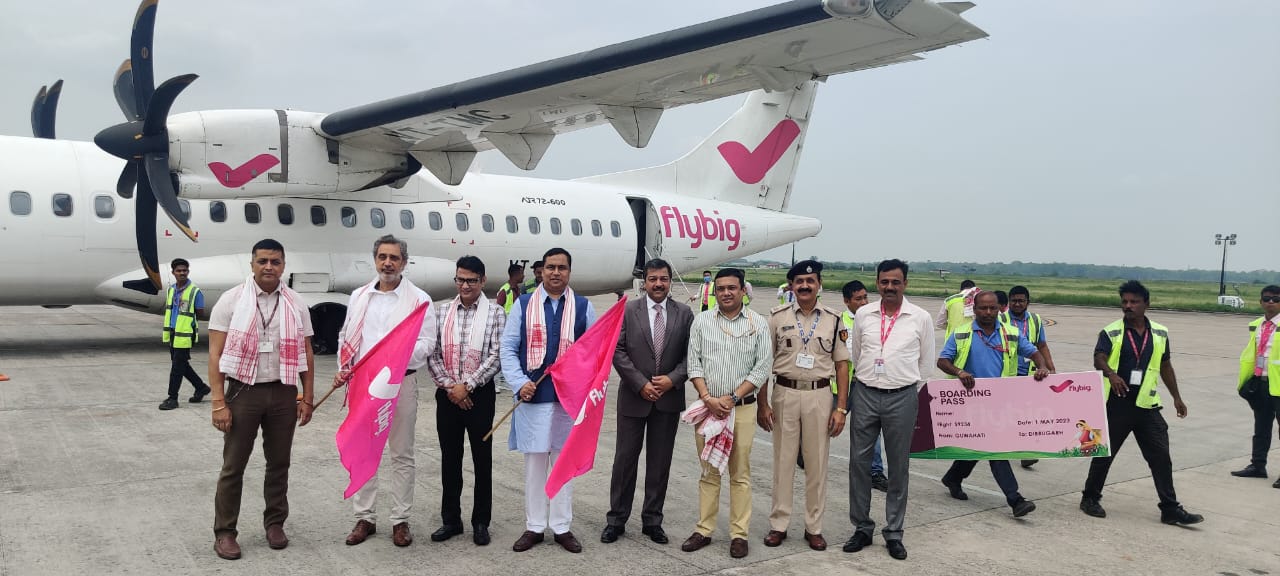 flybig launches Guwahati – Dibrugarh daily direct flights
