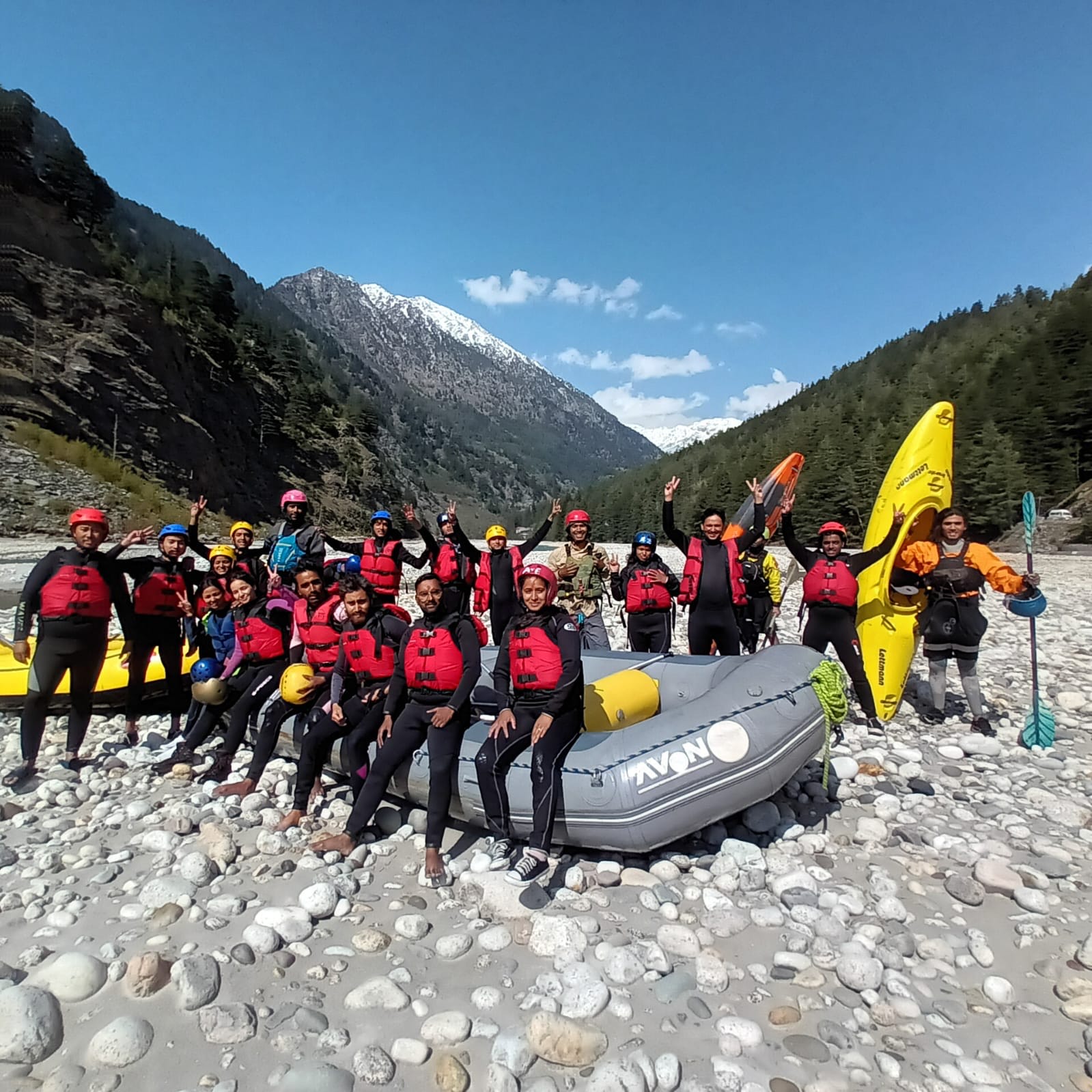 Uttarakhand opens white water rafting on Bhagirathi River in Harsil Valley