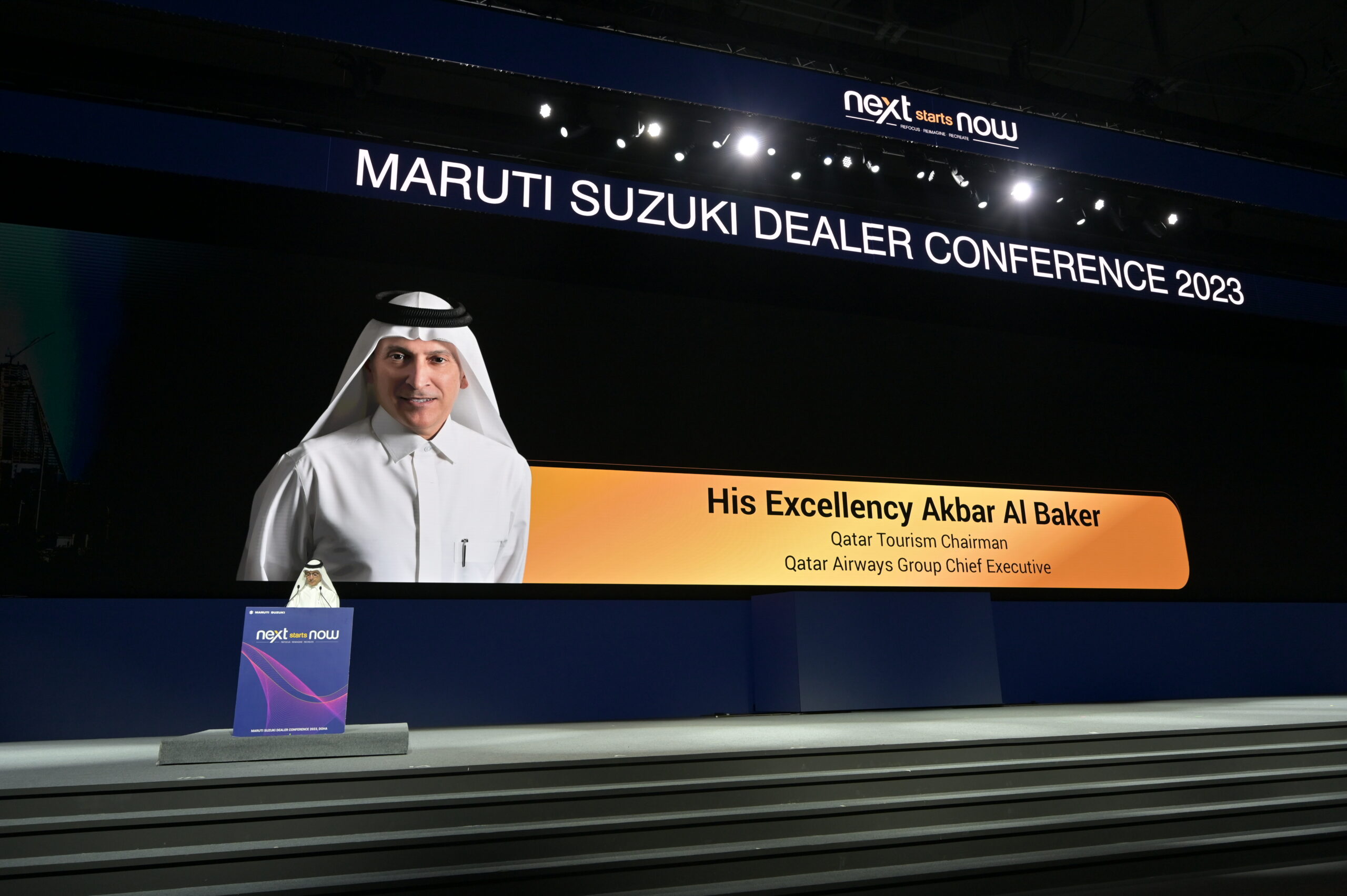 Qatar Tourism hosts the Maruti Suzuki Dealer Conference 2023