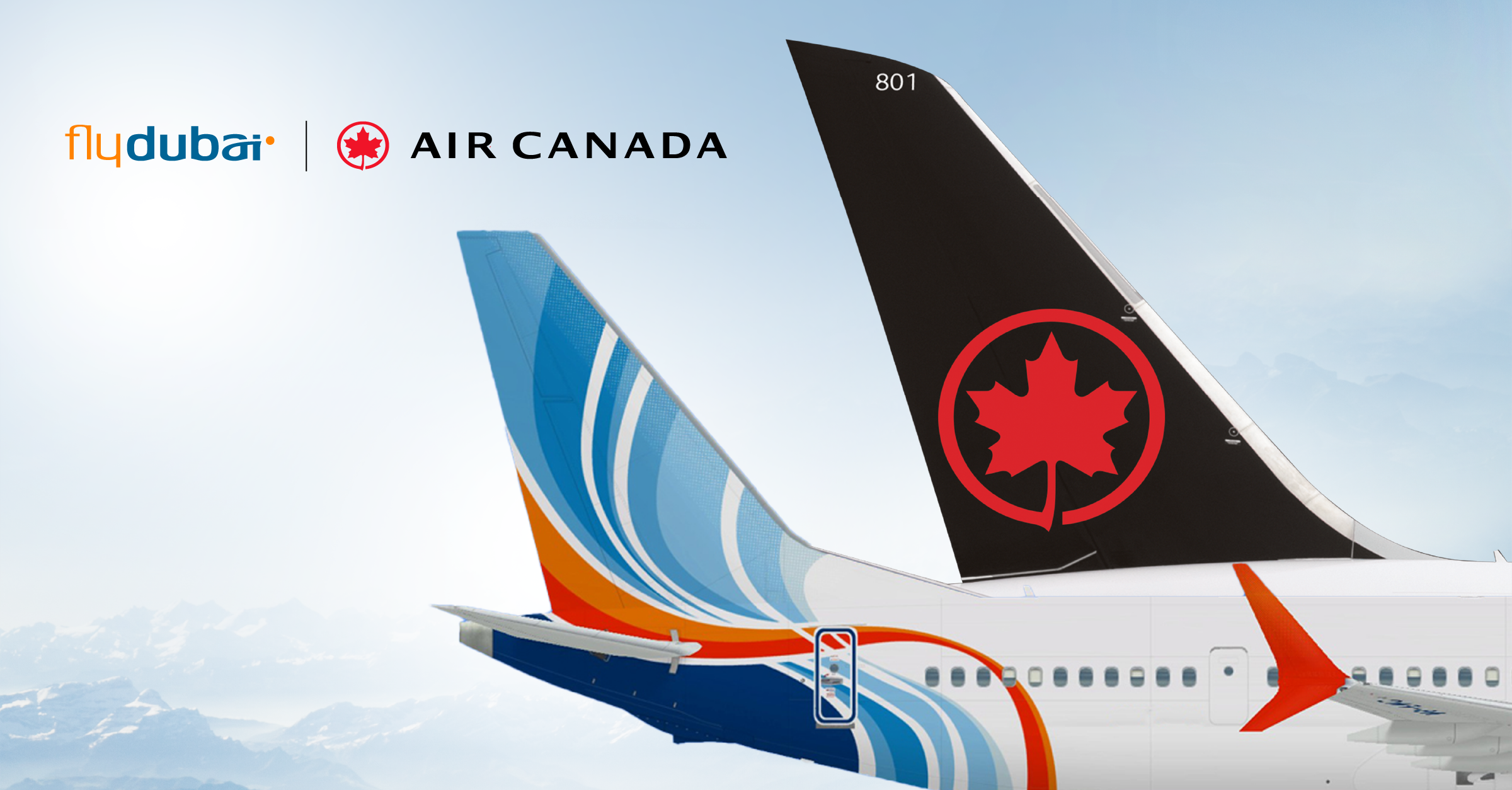 flydubai and Air Canada announce a codeshare partnership