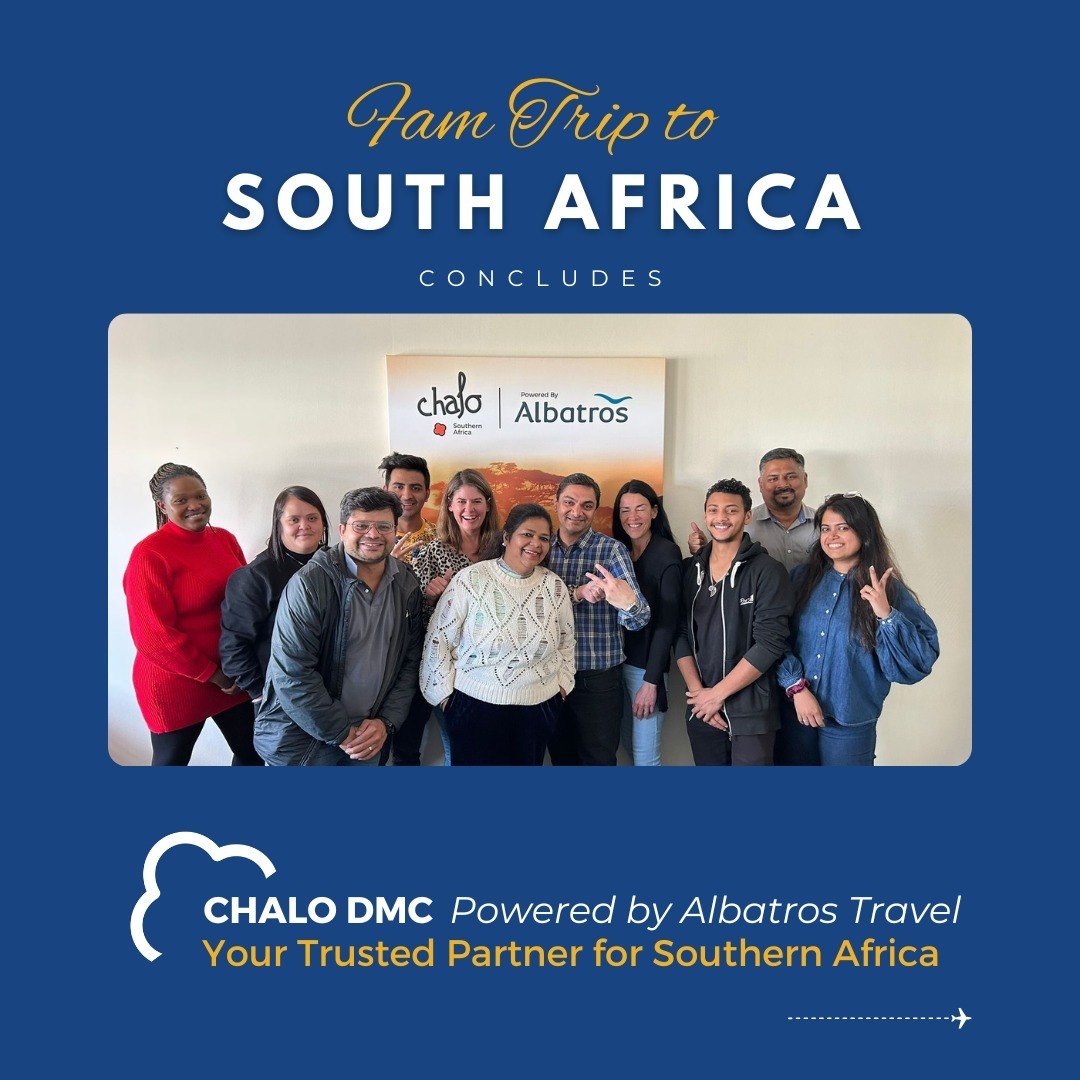 Chalo DMC, Albatros Travel Africa’s host 10-day FAM trip for tour operators from India