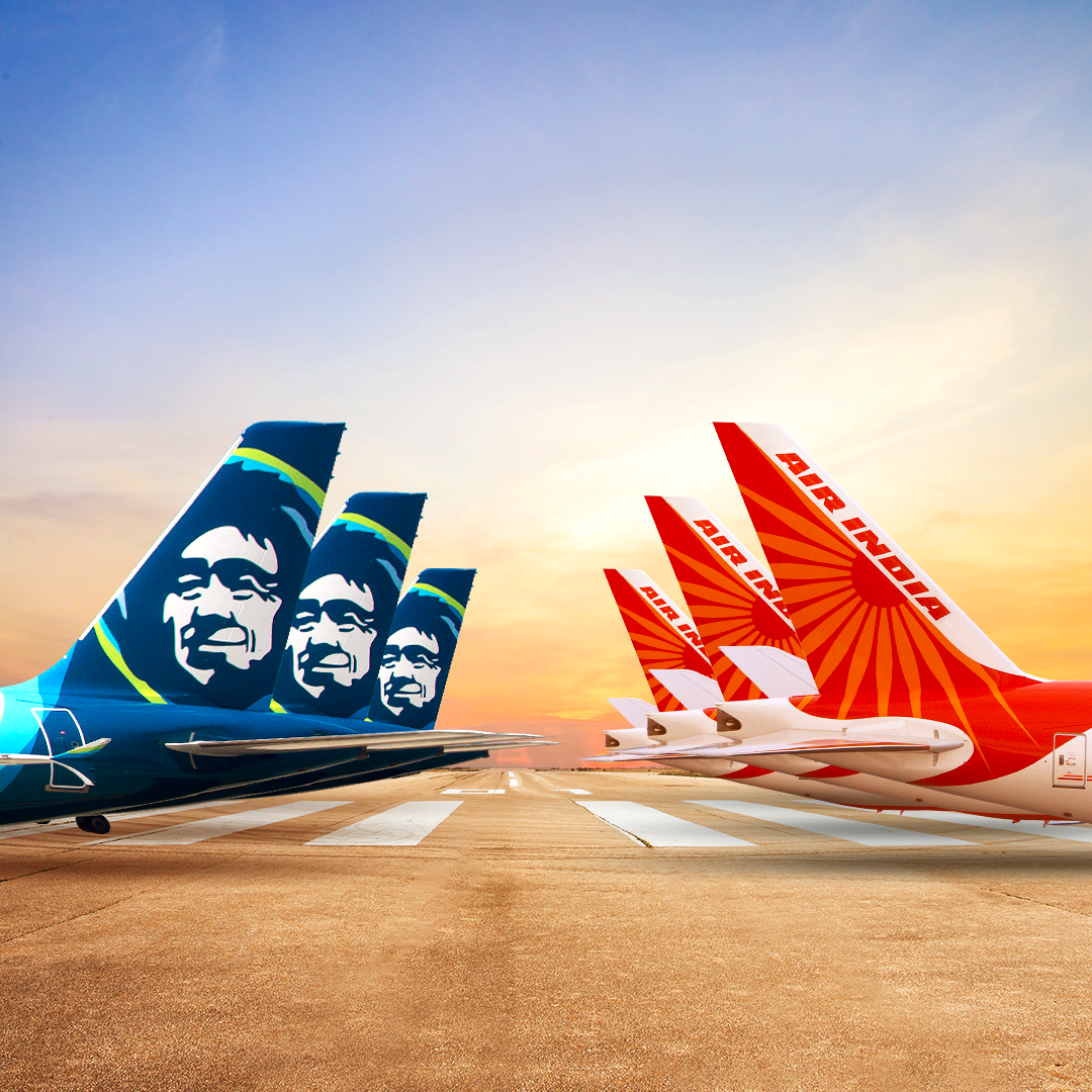 Air India enters Interline partnership with Alaska Airlines for 32 destinations in USA, Mexico, and Canada