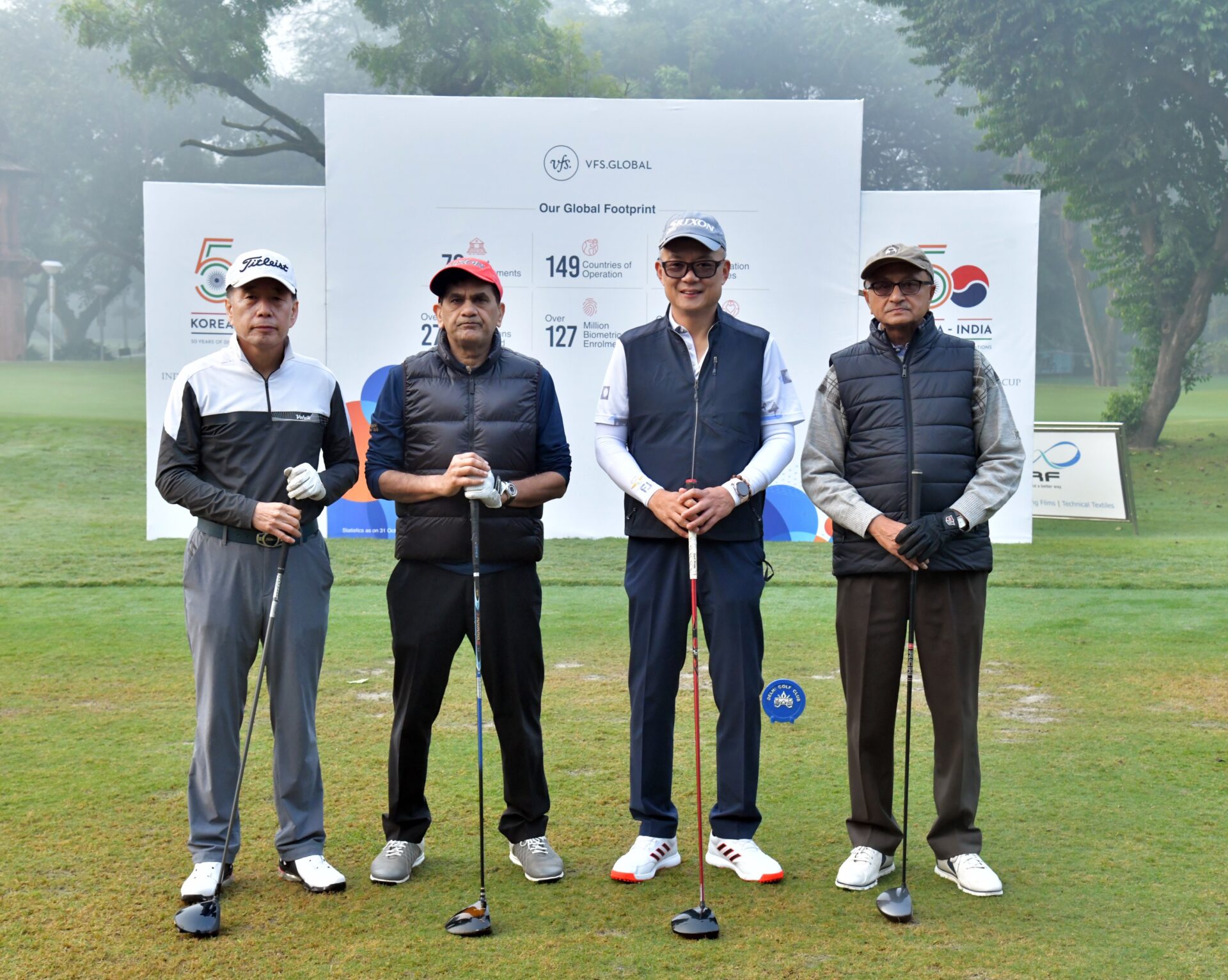 VFS Global, Embassy of South Korea host India-Korea Harmony Cup Golf Tournament