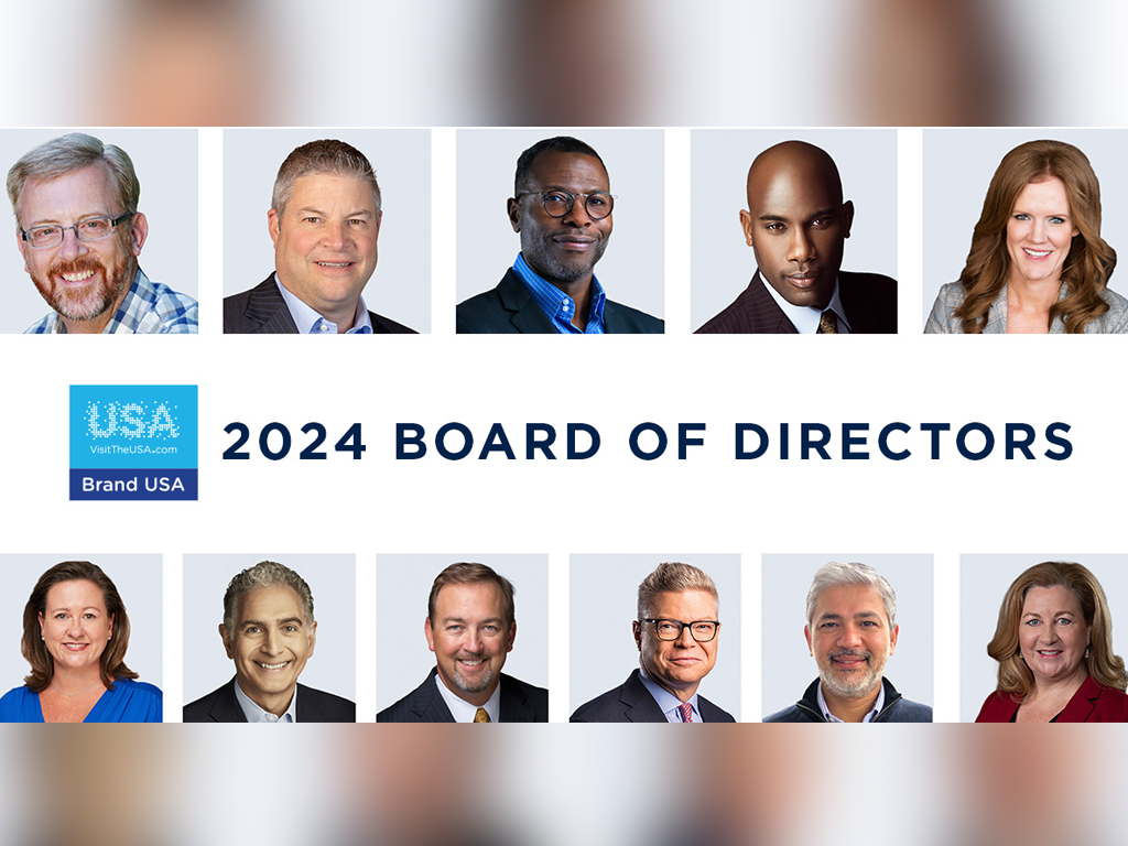 Brand USA announces 11 Board of Directors for 2024