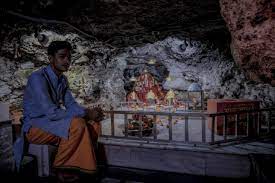 Old cave of Vaishno Devi shrine temporarily reopened for pilgrims