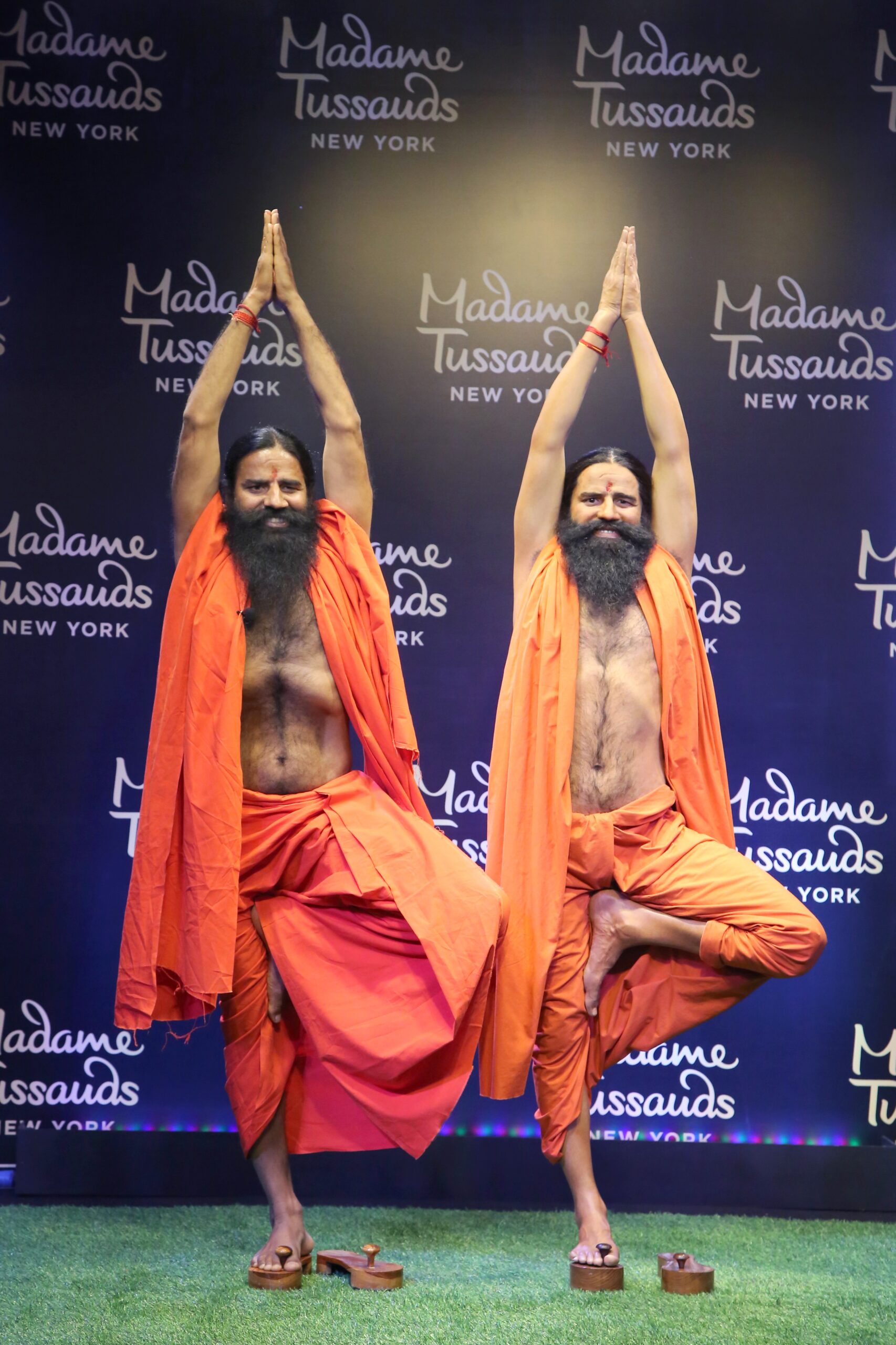 Madame Tussauds unveils wax figure of Baba Ramdev at its New York attraction