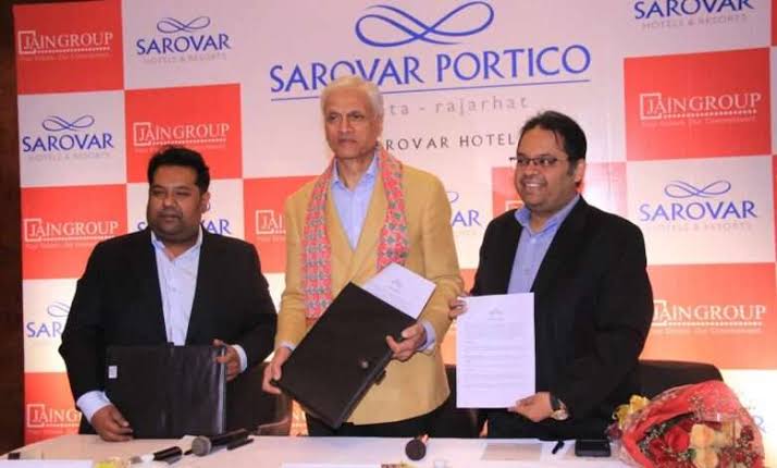 Jain Group and Sarovar announce partnership & INR 500 Cr investment