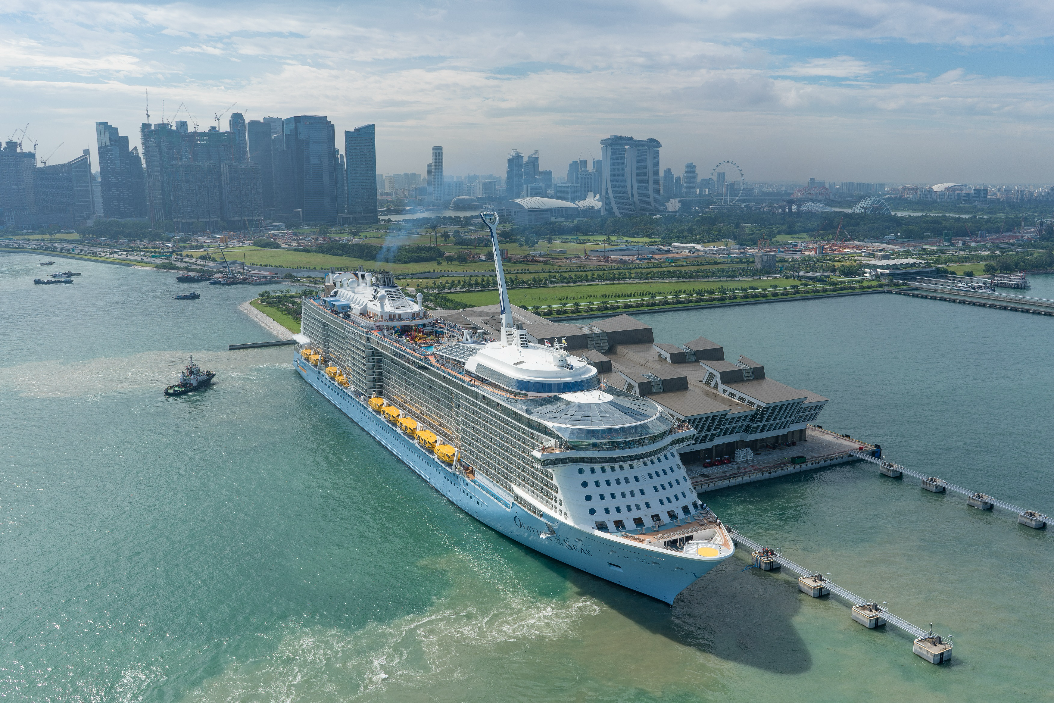 Ovation of the Seas sail in Singapore from Oct to March