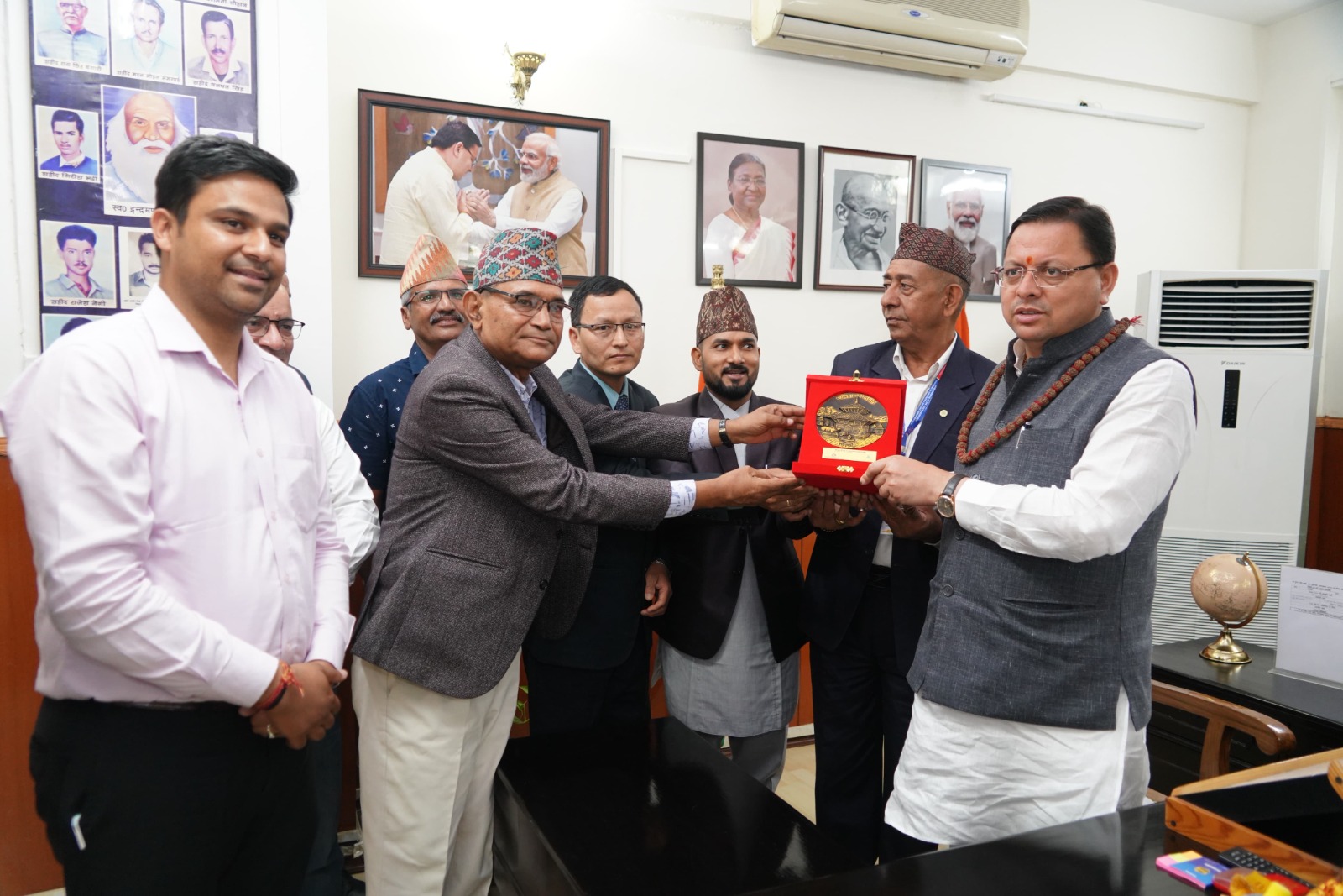 Nepal Association of Tour and Travel Agents meets Uttarakhand Chief Minister