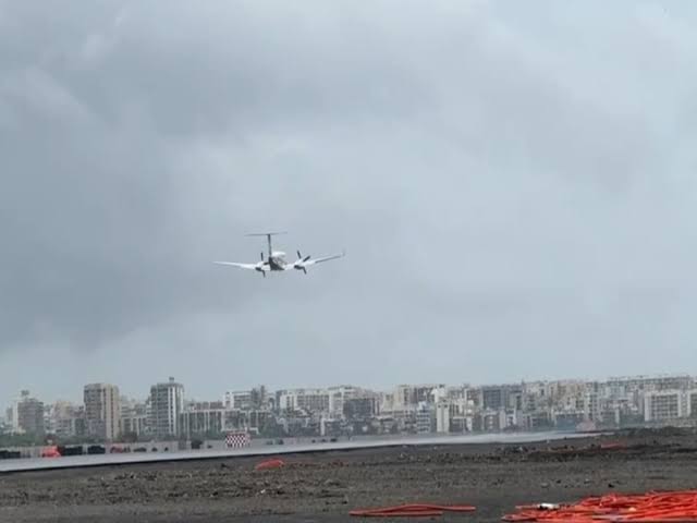 AAI begins testing landing system for Navi Mumbai Airport