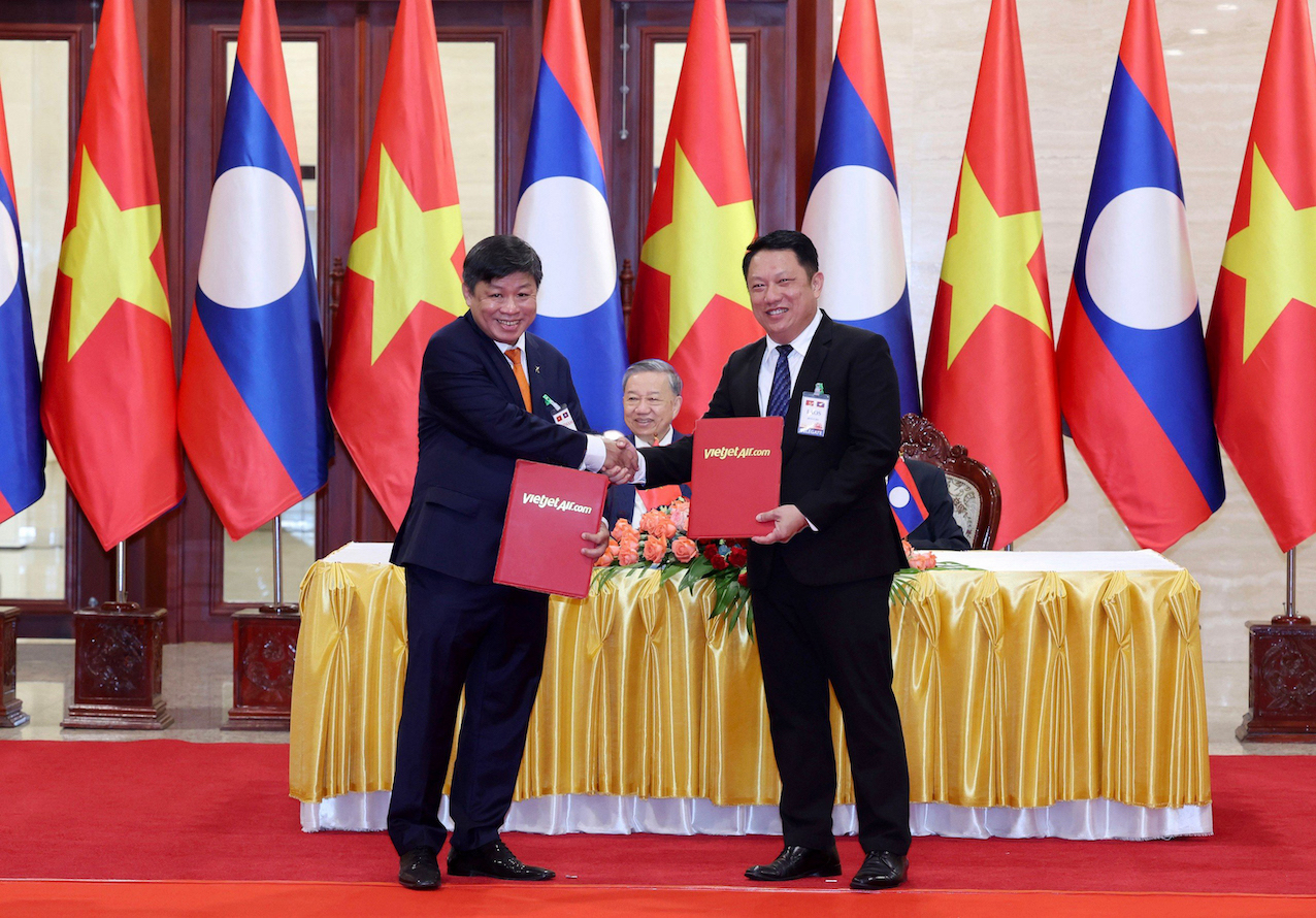 Vietjet, Laos ink deal to expand air transport & MRO