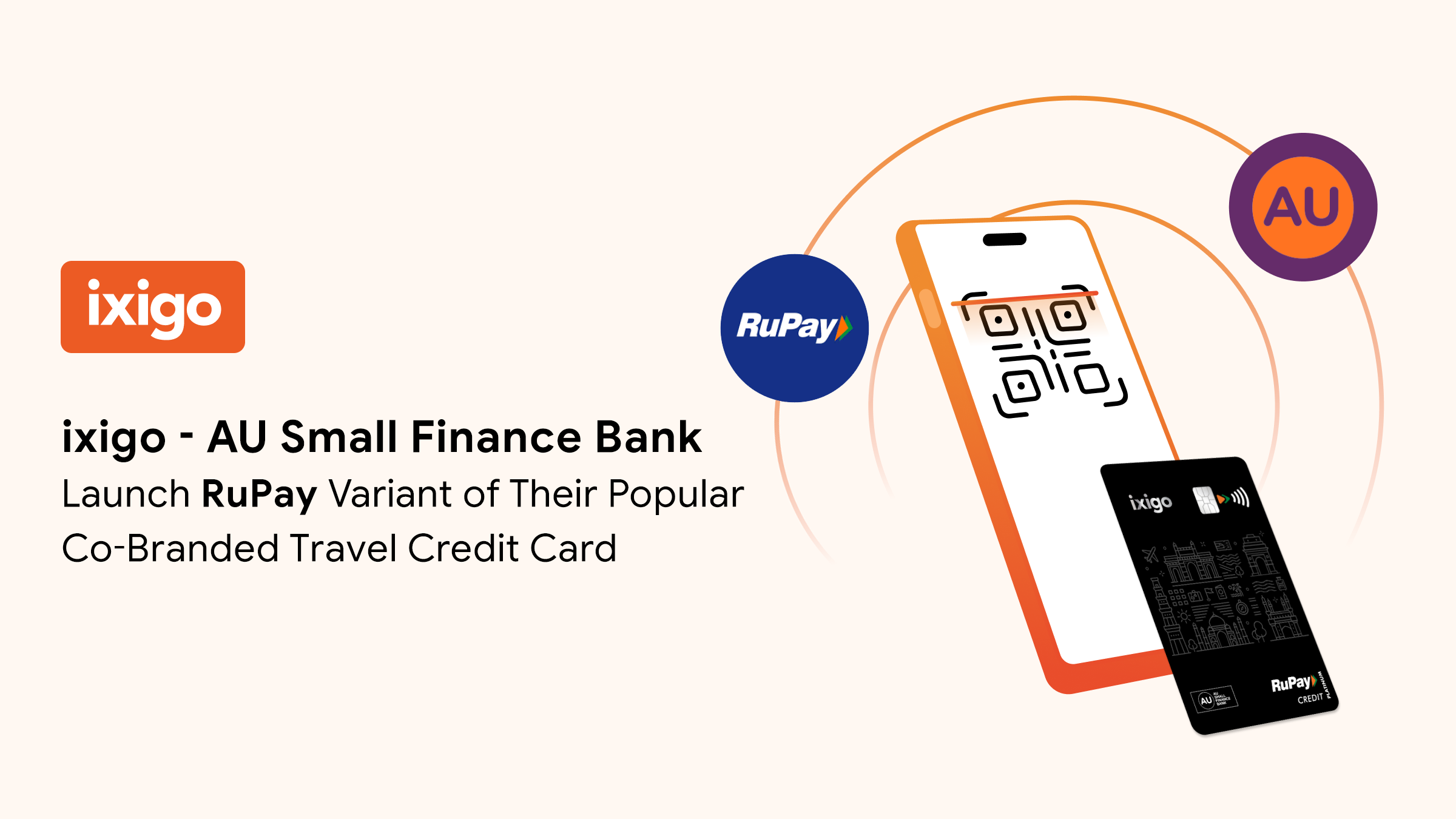 ixigo, AU Small Finance Bank launch RuPay variant of co-branded credit card