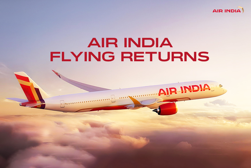 Air India Flying Returns members can avail reward points on over 40 cruises