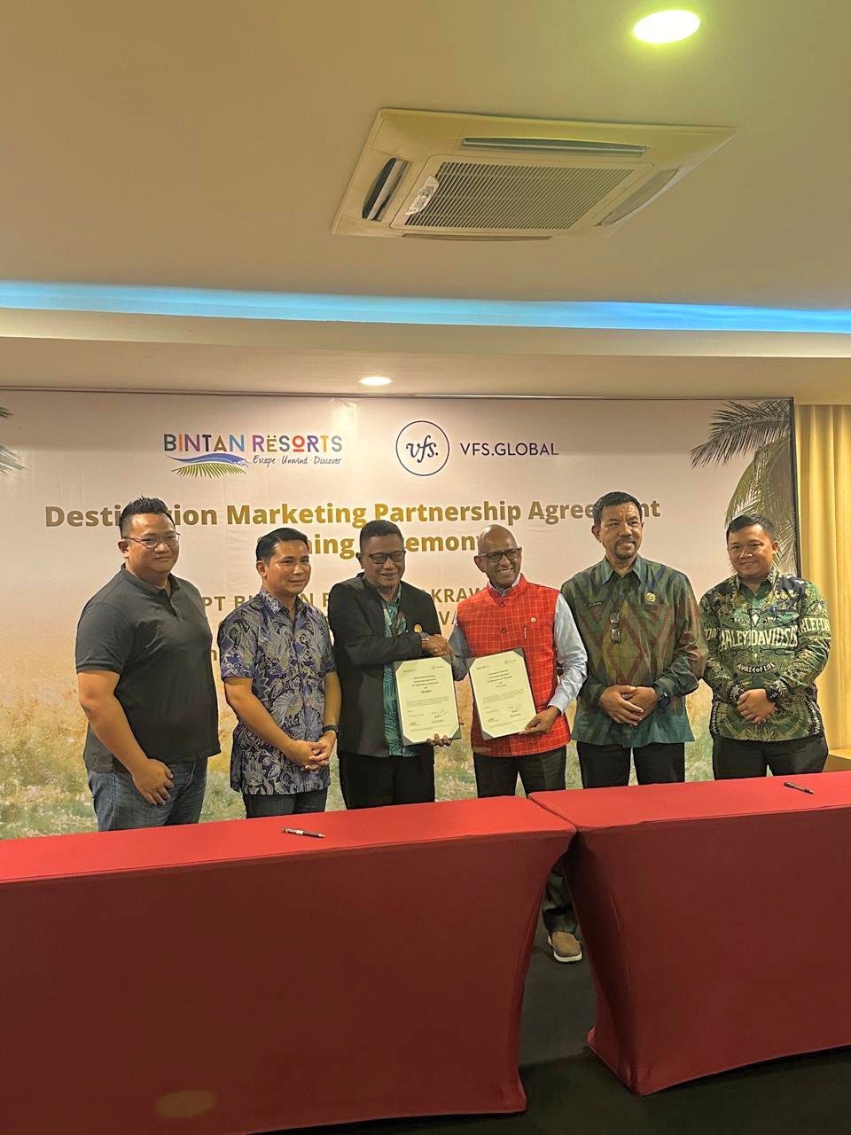 Bintan Resorts joins forces with VFS Global for destination promotion