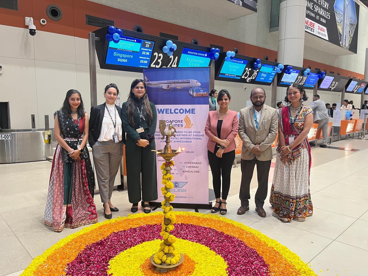 Singapore Airlines selects Celebi India for ground handling at Ahmedabad