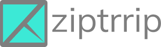 Ziptrrip logo Horizontal skinny