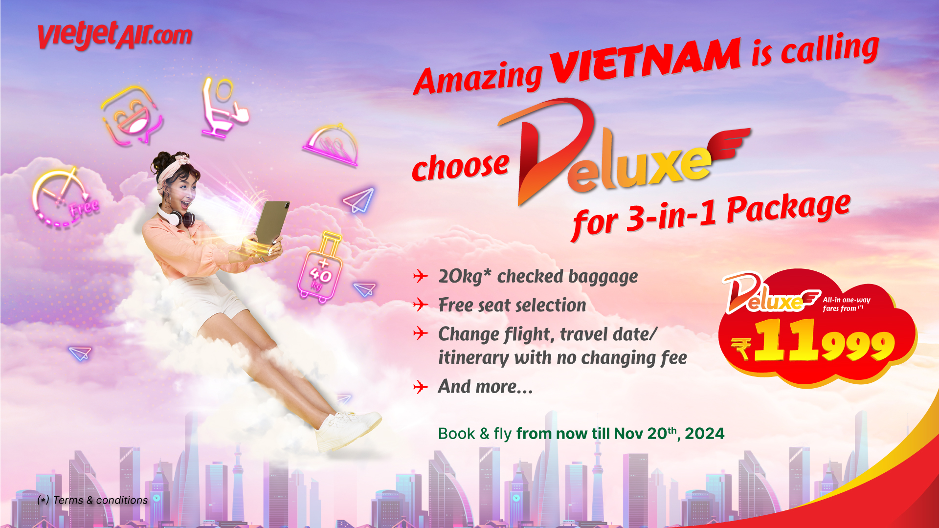 VietJet offers special discount on fares