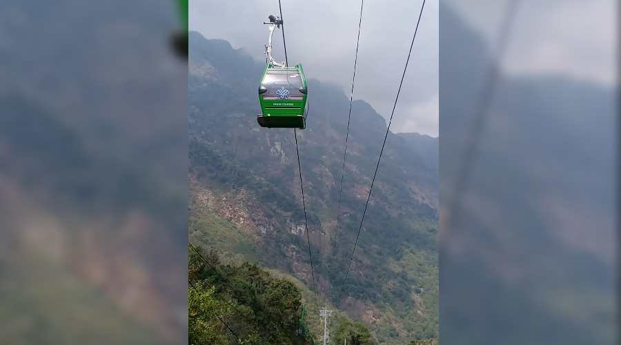 Sikkim launches India’s longest ropeway in Yangang