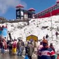 Gangtok Implements Odd-Even Rule Amid Snowfall