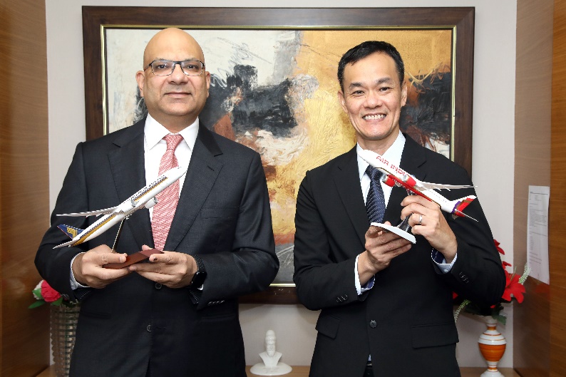 Air India, SIA extend code-share with 51 new destinations