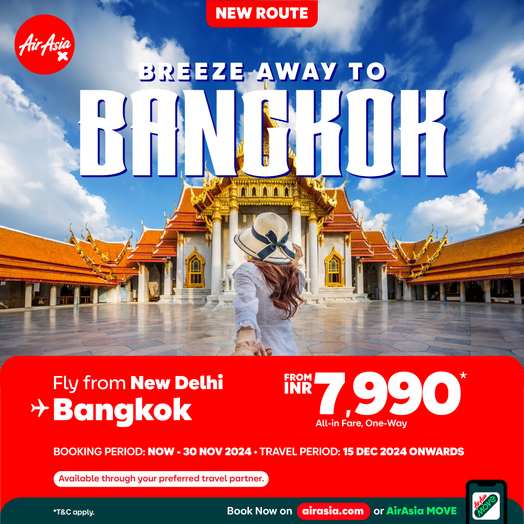 Thai AirAsia X to launch Delhi-Bangkok flights from Dec 15