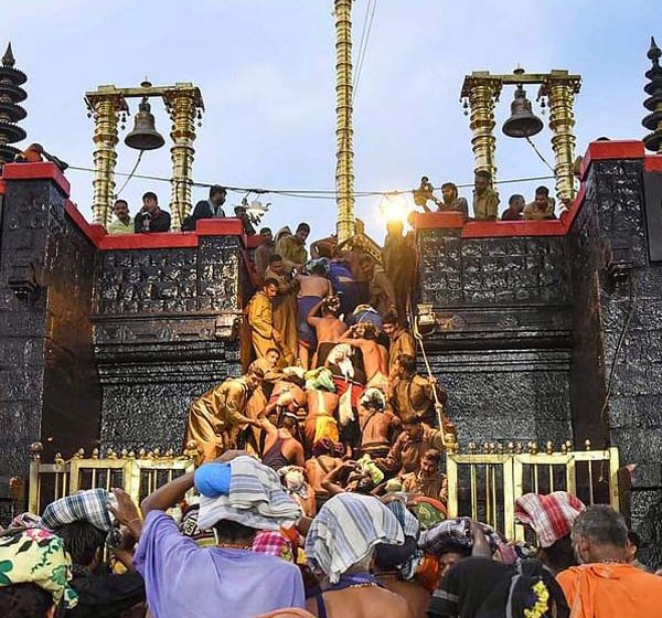 The annual pilgrimage of Sabrimala draws crowd from far and wide.