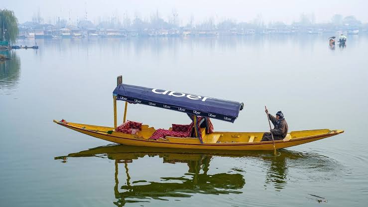 Uber launches Shikara rides in Kashmir