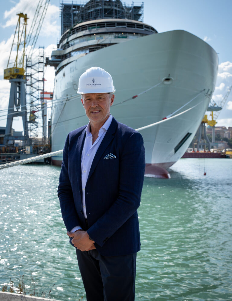 Ben Trodd will oversee the launch of Four Seasons Yatchs next year.