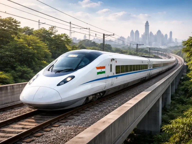 India’s 1st bullet train to run on Aug 15, 2027