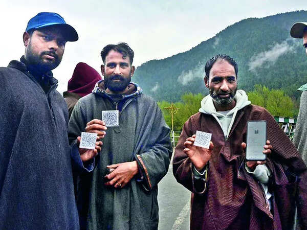 Pahalgam introduces QR system for tourism security